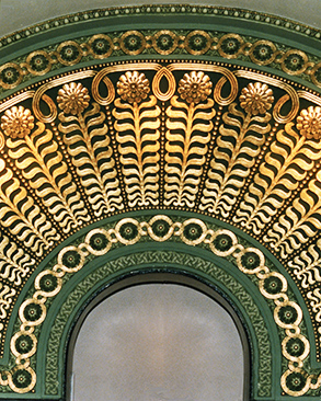 commercial building decorative painting