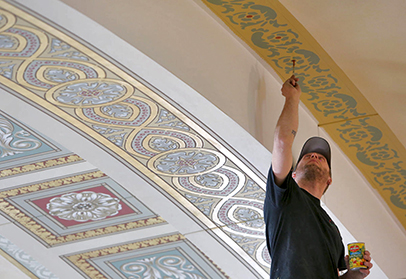 detailing cut stencils